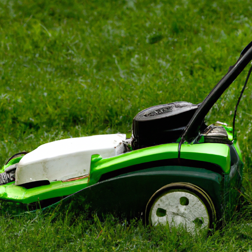 Handgrasmaaier op Belgisch gras, eco-vriendelijke keuze